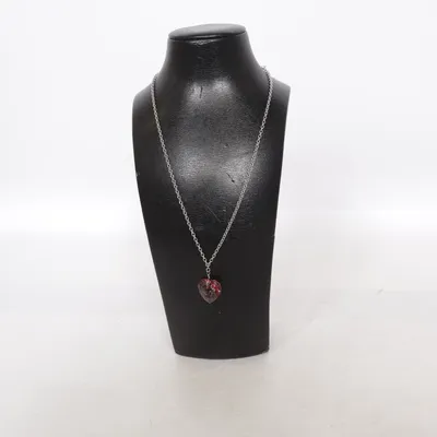 Halsband (Röd) Okänd metall