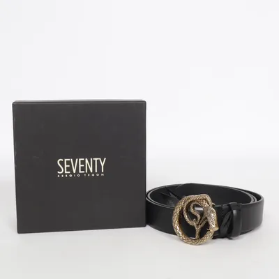 Bälte (Svart) från Seventy Skinn