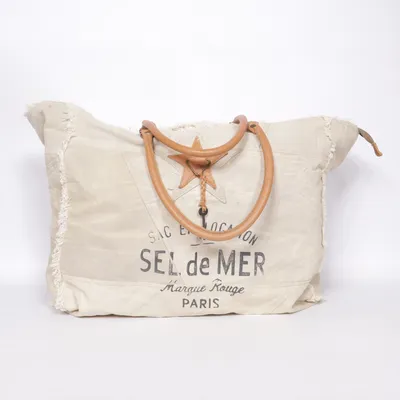 Handbag (Brown, Beige) from Boltze Home