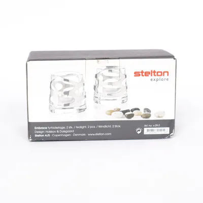 Ljuslykta (Silverfärgad) från Stelton