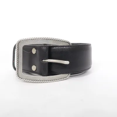 Ceinture (Noir) de Echt Leder Cuir