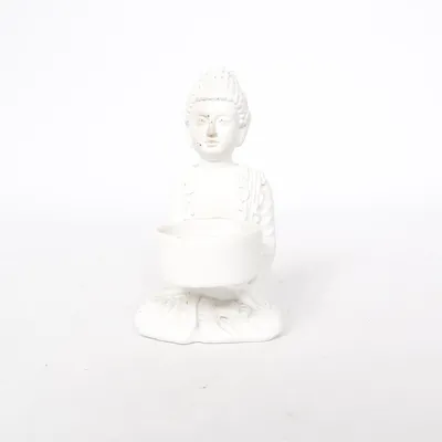 Candle holder (White) from Interstil Interior