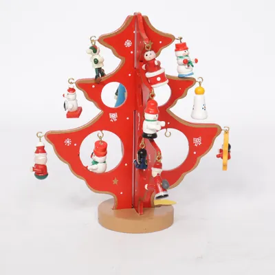 Kerstdecoratie (Rood, Meerkleurig)