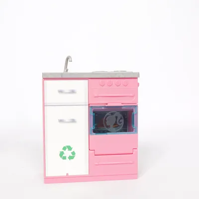 Dukkehus møbler (Pink, Hvid, Blå) fra Barbie