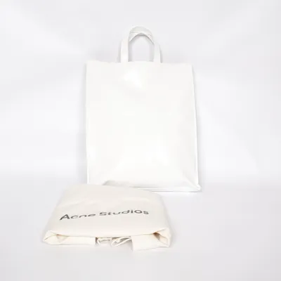 Handväska (Vit) från Acne Studios Akryl, Bomull, Polyester, Polyuretan