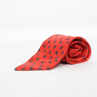 Krawatte (Rot) von Giovanni Rossi Seide