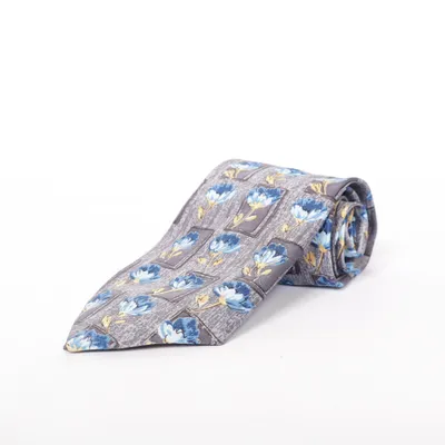 Cravate (Gris, Bleu, Multicolore) de Virtuose Polyester