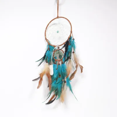 Dreamcatcher (Beige, Blue, Multicolored)