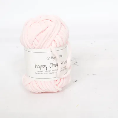 Garn (Happy Chunky Double) fra Go Handmade Polyester