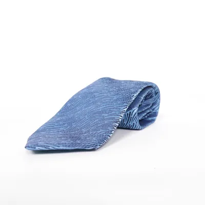 Cravate (Bleu) de Eton Soie