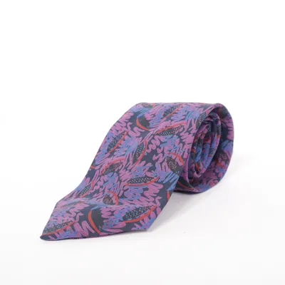 Tie (Purple, Multicolored) from Jacques Esterel Paris