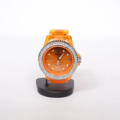Armbandsur (Orange, Silverfärgad) från Jet Set