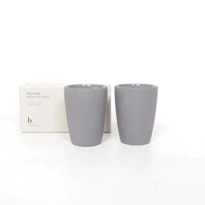 Espressokopp (Grå) från Broste Copenhagen