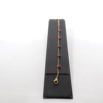 Armbånd (Guld, Rød) fra Icrush Ukendt metal