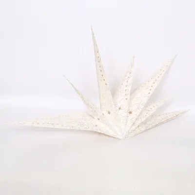 Kerstster (Wit, Zilver)
