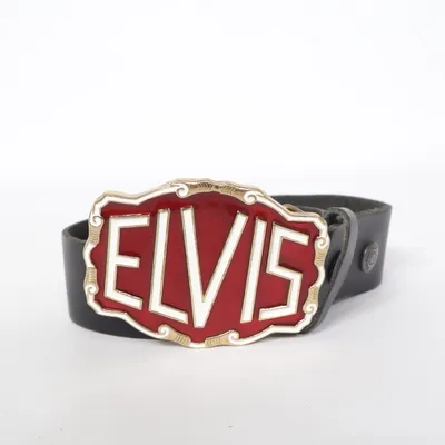Bælte (Sort) fra Elvis Læder