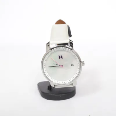 Wristwatch (White, Silver, Multicolored) from MVMT