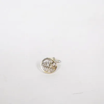 Boutons de manchette (Argent, Or) Métal inconnu