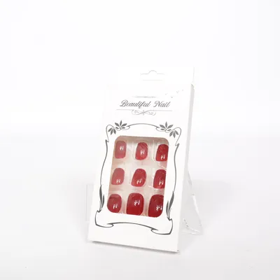 Faux ongles (Rouge) de Beautiful Nail