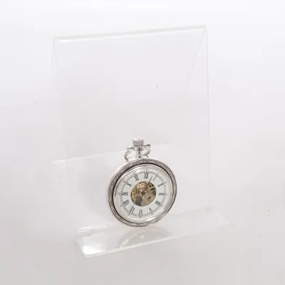 Pocket watch (Silver, White, Multicolored)