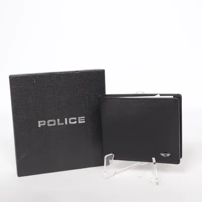 Plånbok (Svart) från Police Skinn, Polyester