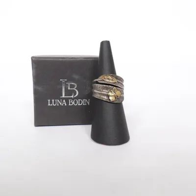 Ring (Silverfärgad, Guldfärgad) från Luna Bodin Silver