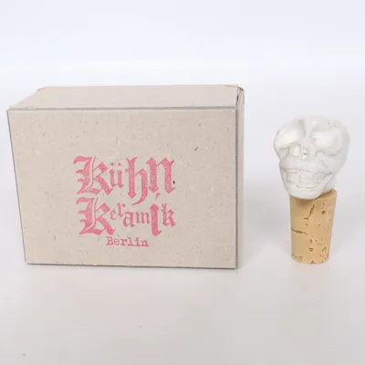 Wine cork (White) from Kühn Keramik