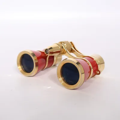 Verrekijker (Rood, Goud)