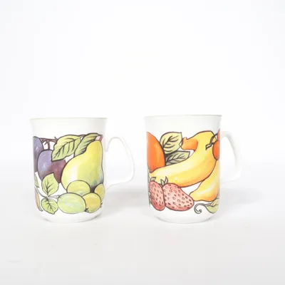 Mug (White, Multicolored) from Rose of England