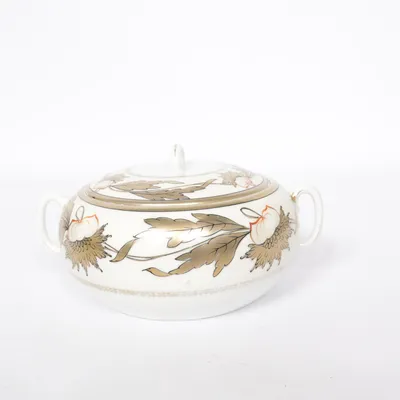 Servies (Wit, Goud, Meerkleurig)