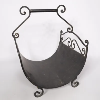 Firewood basket (Black)