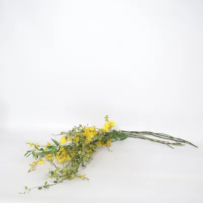 Kunstig plante (Gul, Grøn, Brun)