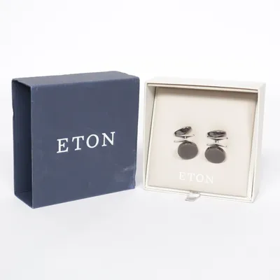 Manschettknappar (Svart) från Eton Okänd metall
