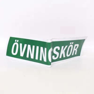 Lesauto dakbord (Groen, Wit)