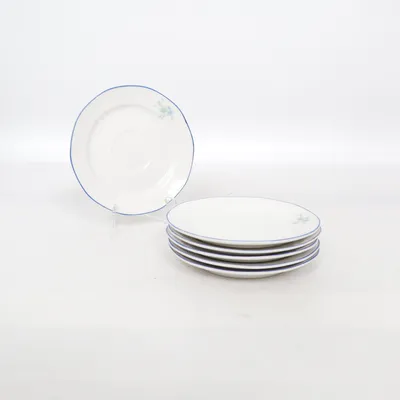 Tallrik (Vit, Blå) från Tientsin Porcelain
