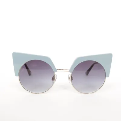 Lunettes de soleil (Bleu, Or) de Web