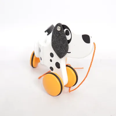 Jouet à tirer (Blanc, Noir, Orange) de Hape