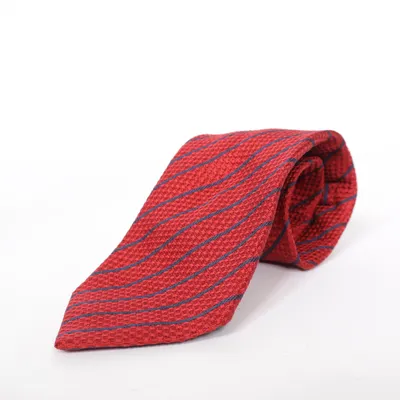 Cravate (Rouge) de Ascot Soie