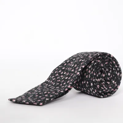 Cravate (Noir, Rose, Blanc) de Grand Frank