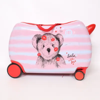 Handbagage koffer (Roze) van Lulu Castagnette
