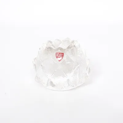 Candle holder (Snowball) from Orrefors