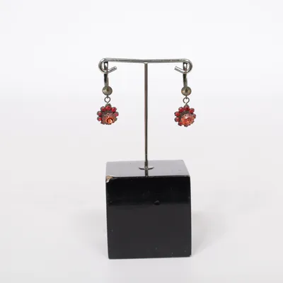 Earrings (Red, Orange) from Konplott Unknown metal