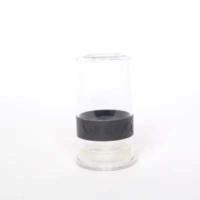 Bocal en verre (Transparent, Noir) de Bodum