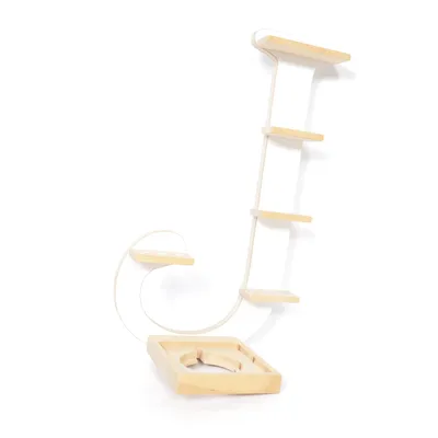 Hängare (Vit, Brun)