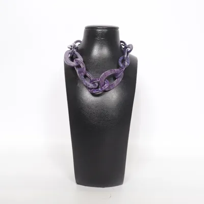 Ketting (Lila) Onbekend materiaal
