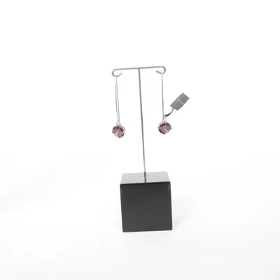 Earrings (Brown, Silver) from Astrid & Agnes Unknown metal