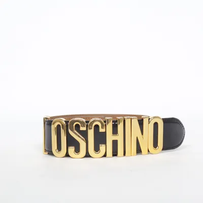 Bælte (Sort) fra Moschino Læder