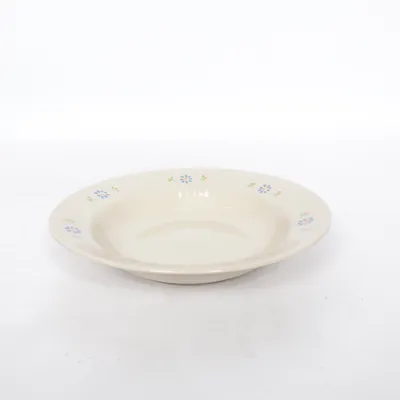 Väggtallrik (Beige, Blå, Orange)