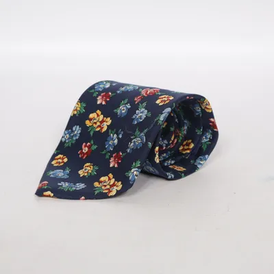 Tie (Blue, Multicolored) from Stylus Virum Arguit Silk