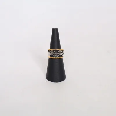 Ring (Guldfärgad, Silverfärgad) Okänd metall